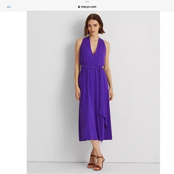 Lauren Ralph Lauren | Dresses | Lauren Ralph Lauren Purple Halter Sundress Wedding | Poshmark Lauren Ralph Lauren | Dresses | Lauren Ralph Lauren Purple Halter Sundress Wedding | Poshmark